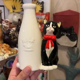 Cat And Milk Vase