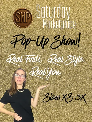 Grab And Glow-Up Clothing Pop-Up.  50+ New Items. 