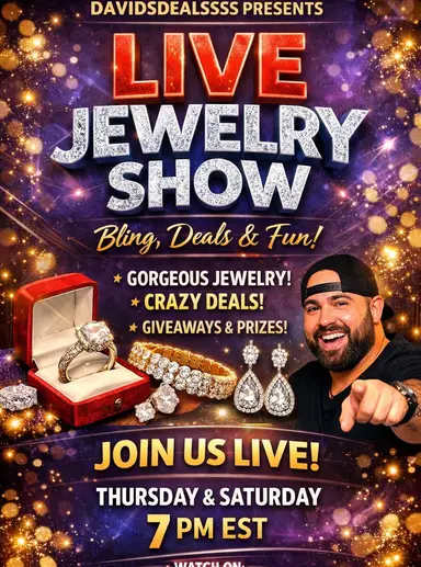 First Live Jewelry Show On Shop The Thrifty Flea Market