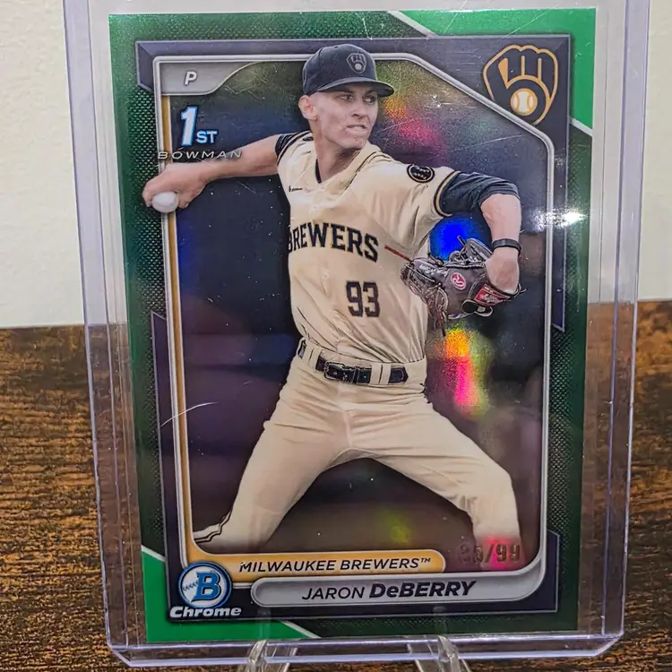 Jaron deBerry Bowman Chrome /99