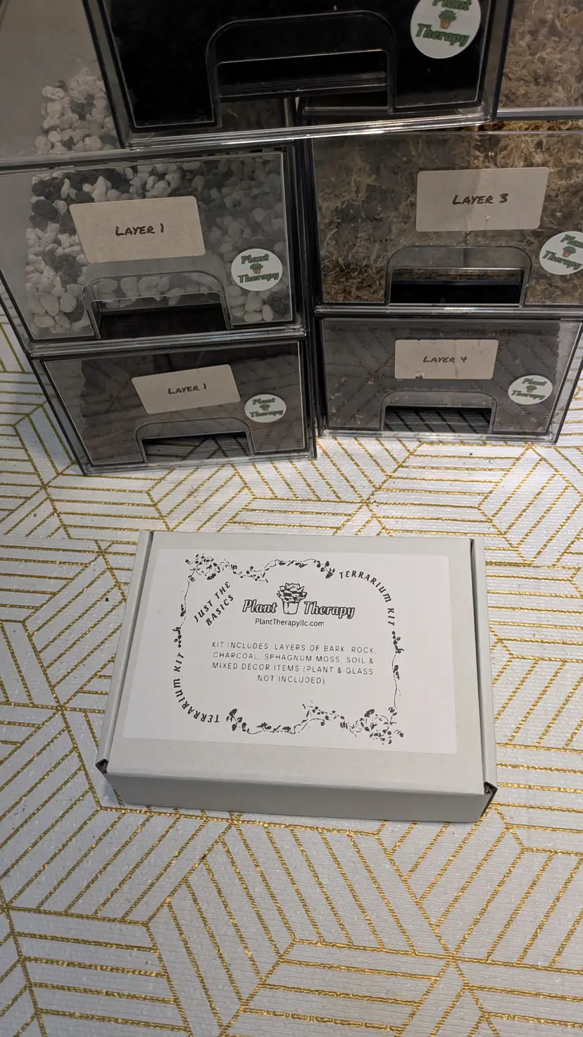 Just The Basics Terrarium Kit Set