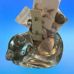 Glass Sleeping 💤 🐈 Votive & ???