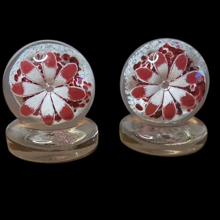 Art Glass Paperweights/Bookends