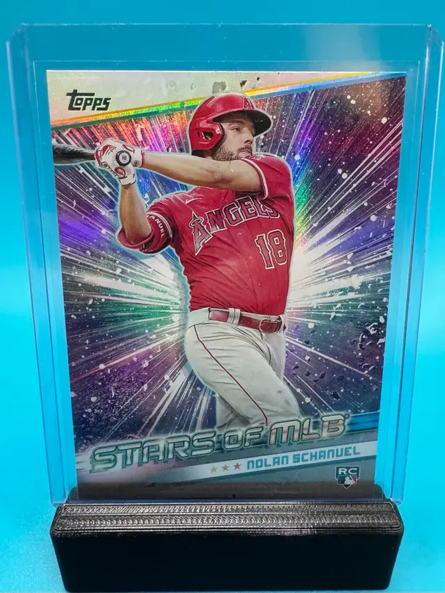 Nolan Schanuel Stars Of MLB RC Los Angeles Angels
