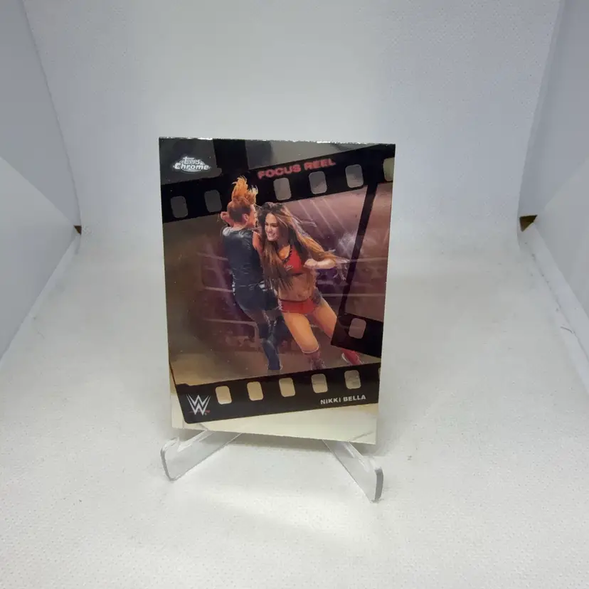 2026 Topps Chrome WWE Focus Reel Nikki Bella #FR-21