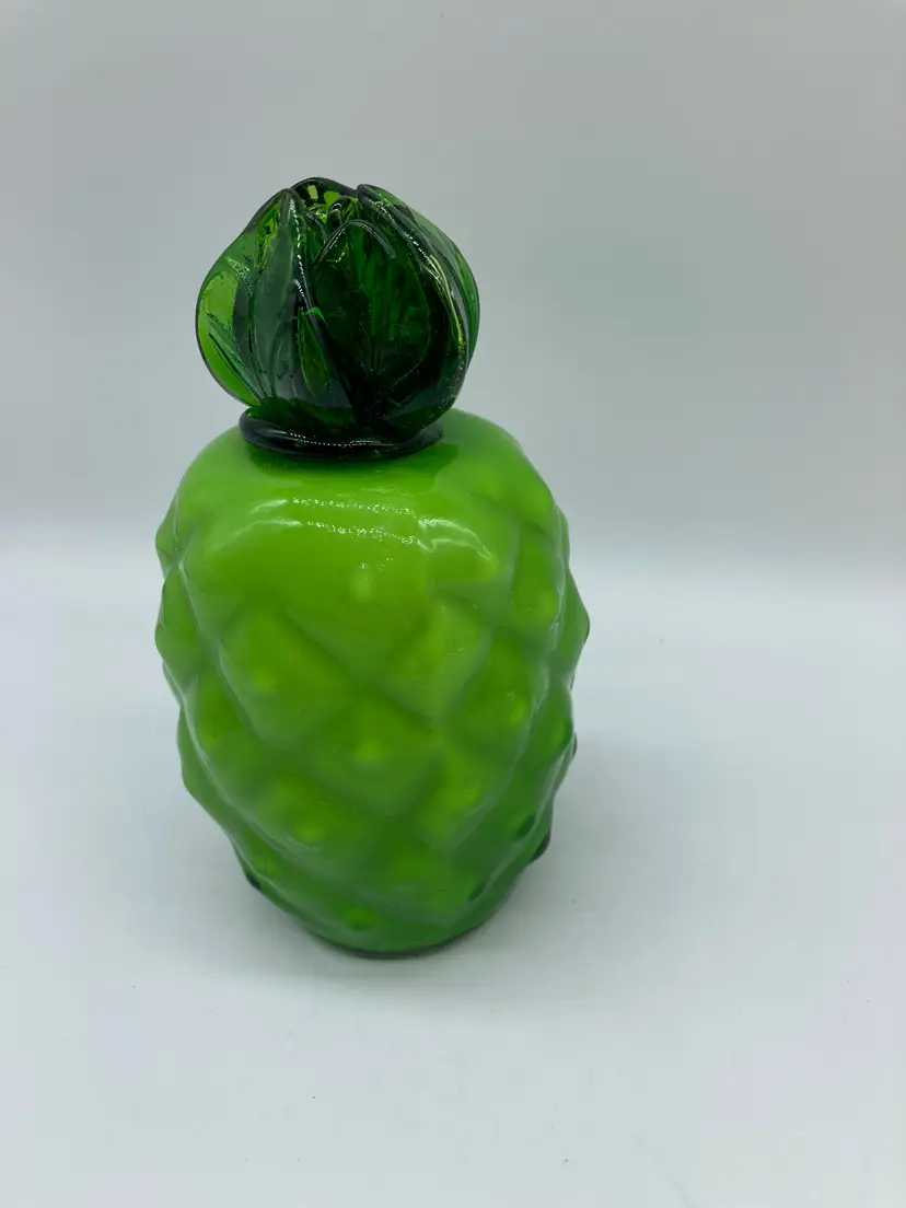 Green Glass Pineapple