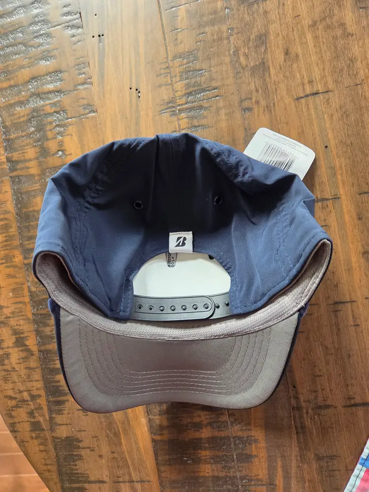 Bridgstone Golf Rope Hat Navy Adjustable Snap Back NWT