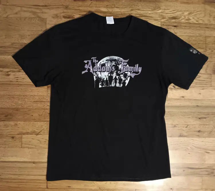 Addams Family Wednesday t-shirt wear black Large