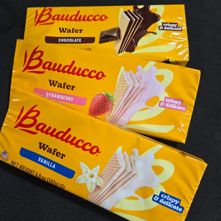 Bauducco Wafer Variety 5-pack Cookies Giftable Snack Box