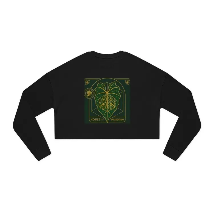 House Of Variegation Cropped Sweatshirt