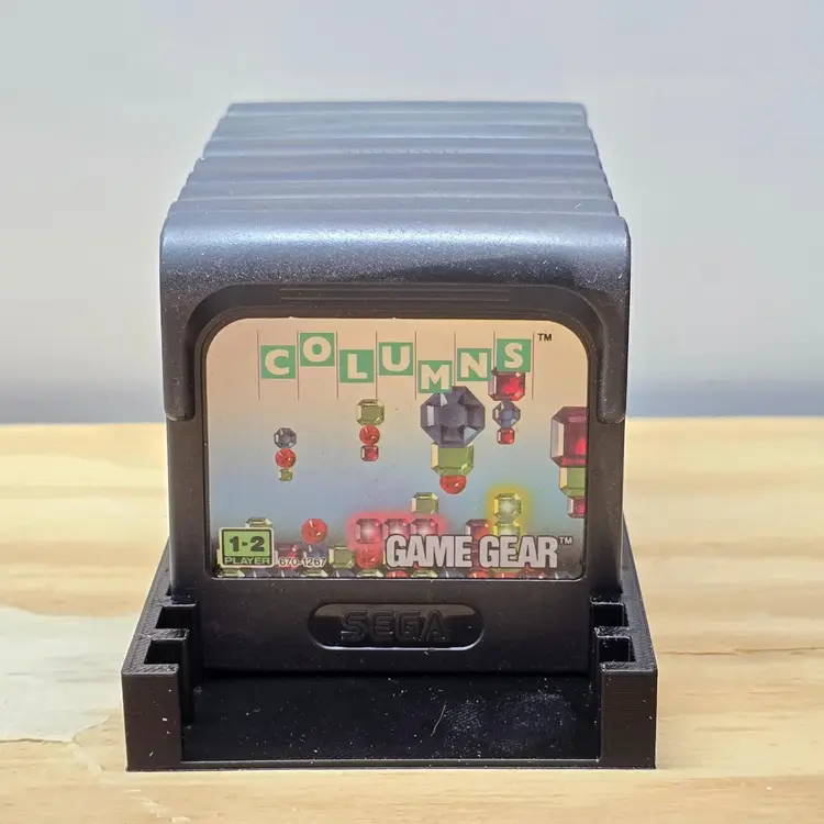 Sega Game Gear Video Game Storage Tray - Holds 11 Games - 3d Printed