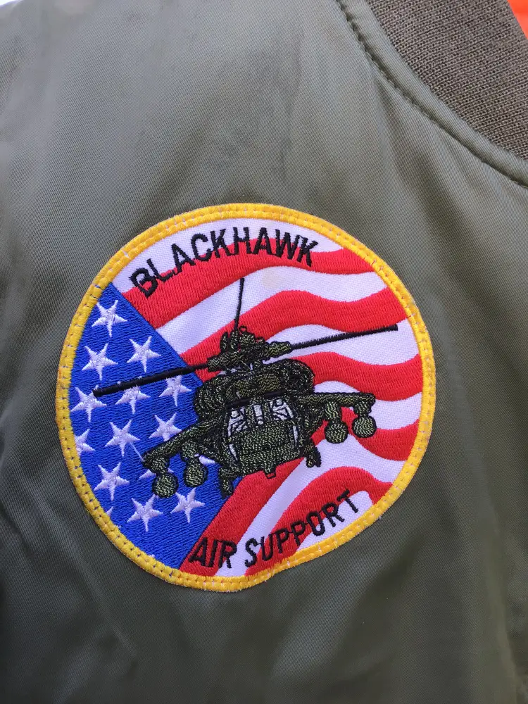 Vintage 80s Top Gun, Up and Away Youth, MA-1 Junior Flight Jacket