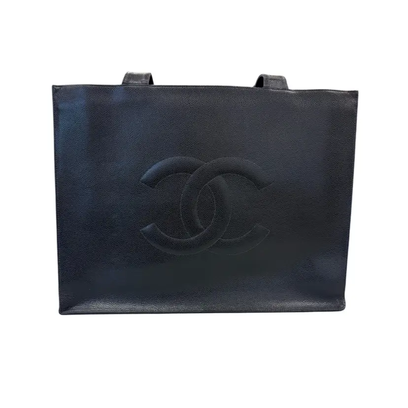 Chanel Black Timeless Vintage Tote