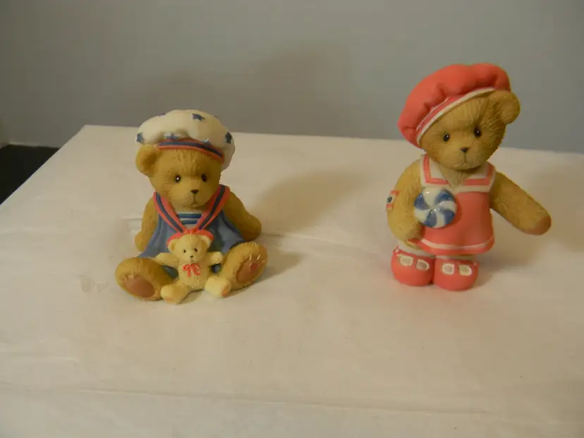 Cherished Teddies "Paws for Patriotism " 118321 Avon Exclusive