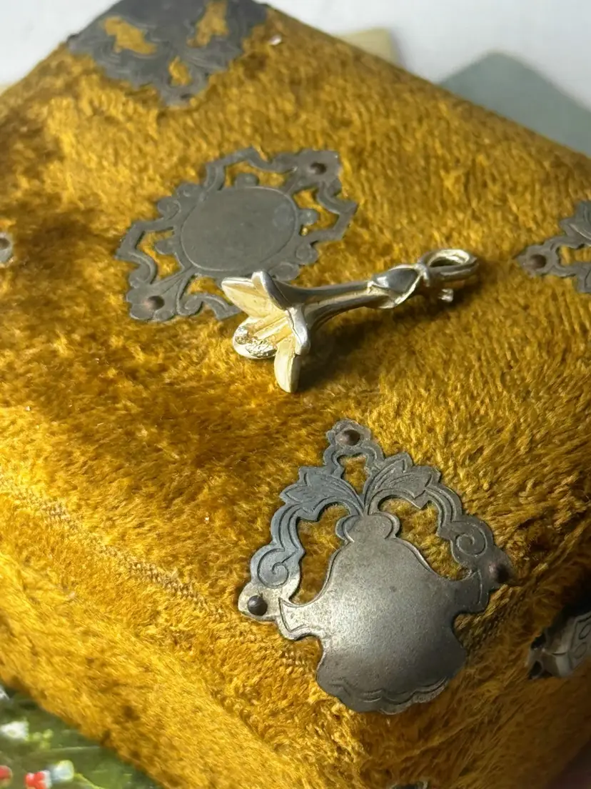 Mignon Faget Sterling Silver Flower Pendant