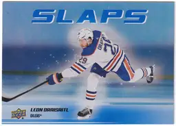 2025-26 Upper Deck Slaps #SL20 Leon Draisaitl Edmonton Oilers Hockey Card