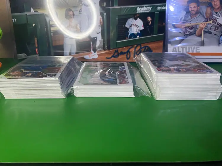 2023 Chrome and S1 Houston Astros Base Cards