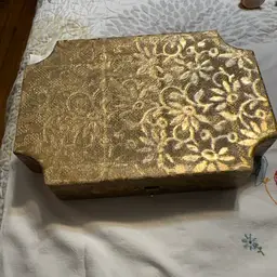 Vintage Early Plastic Manicure Set With Original Box