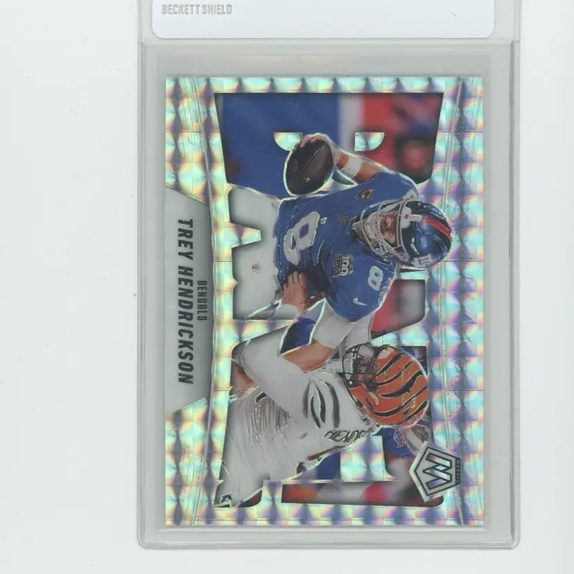 Football 2025 Panini Mosaic BANG! Trey Hendrickson #1 Cincinnati Bengals