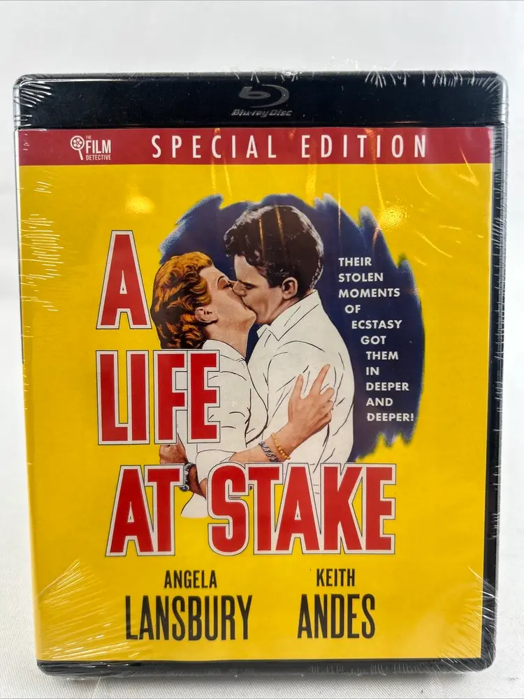 A LIFE AT STAKE - 1955 (BluRay, 2021) Special Edition - The Film Detective NIB NEW SEALED