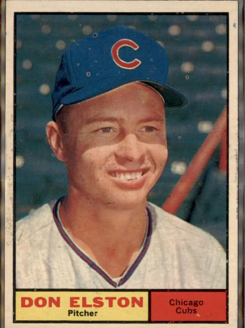 1961 Topps #169 Don Elston - ( ) - Chicago Cubs