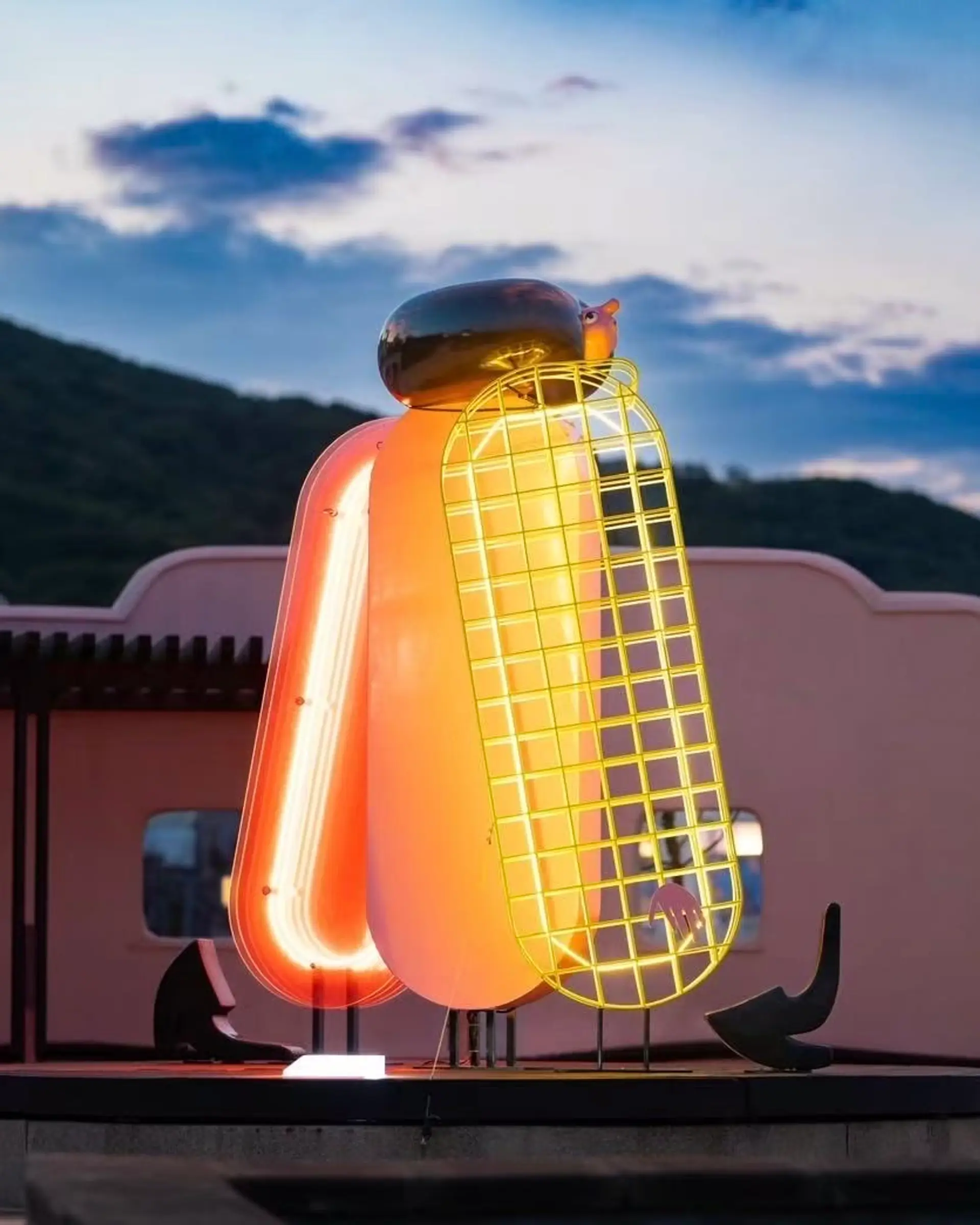 North Coast Light Festival Installation