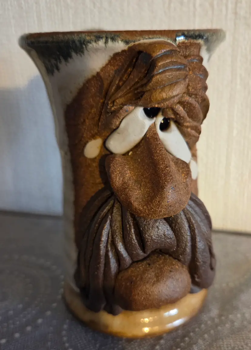 Mahone Stoneware 3D Ugly Face Mug