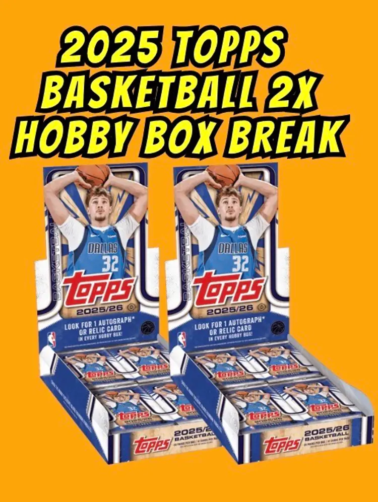2x 2025 Topps Basketball Hobby Box Break 