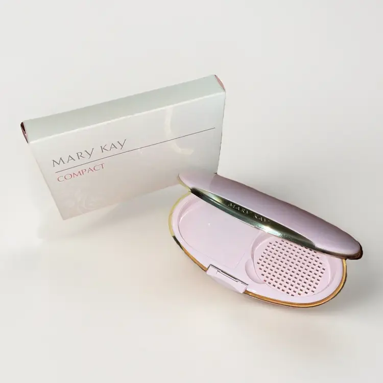 Mary Kay Compact 4904 Pink Gold Unfilled Mirror New Old Stock Discontinued