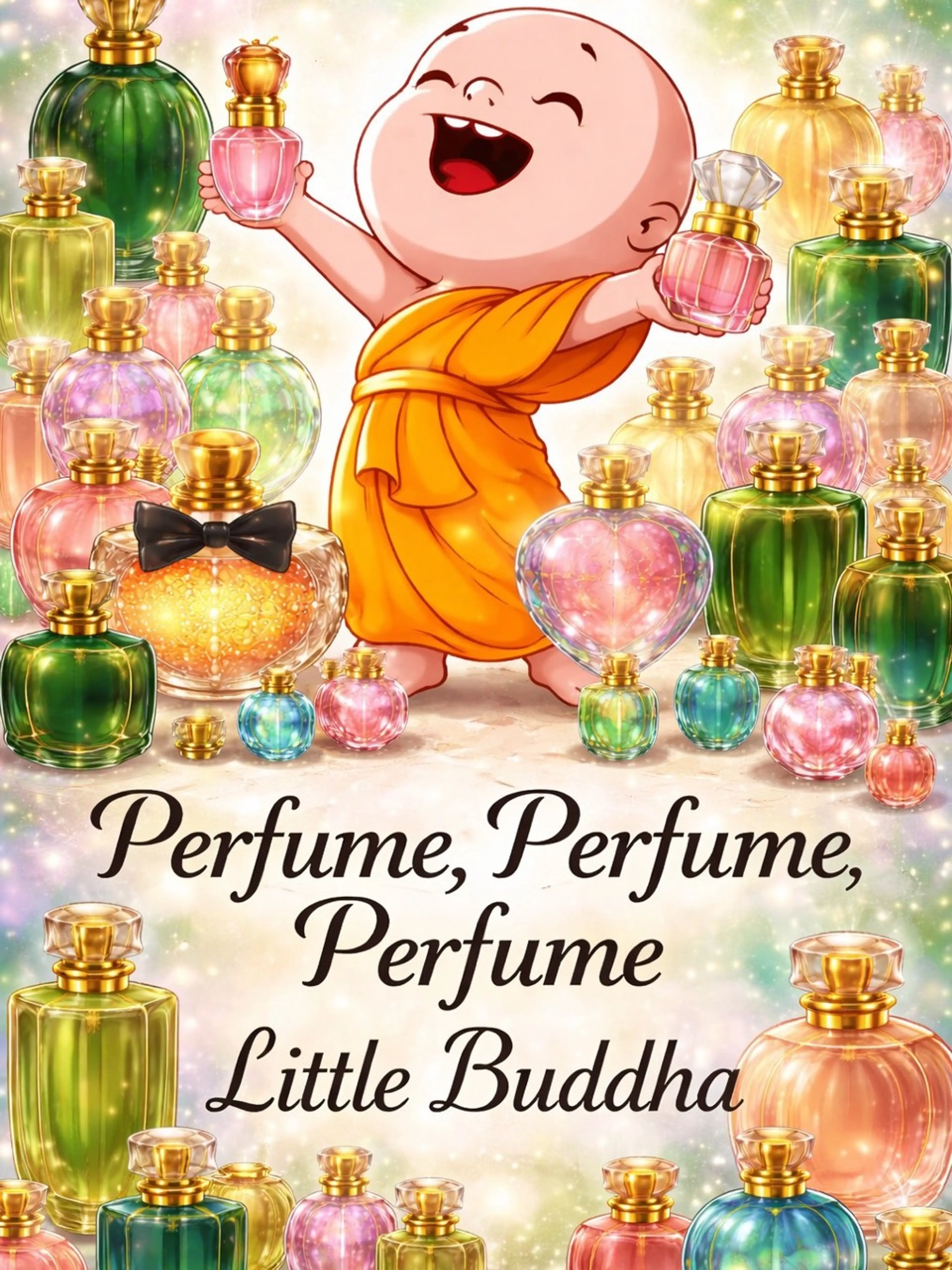 High End Perfume With Little Buddha 