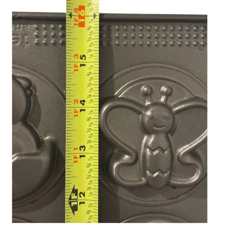 Cookie Mold Pan 12 Shapes 16”x 11”