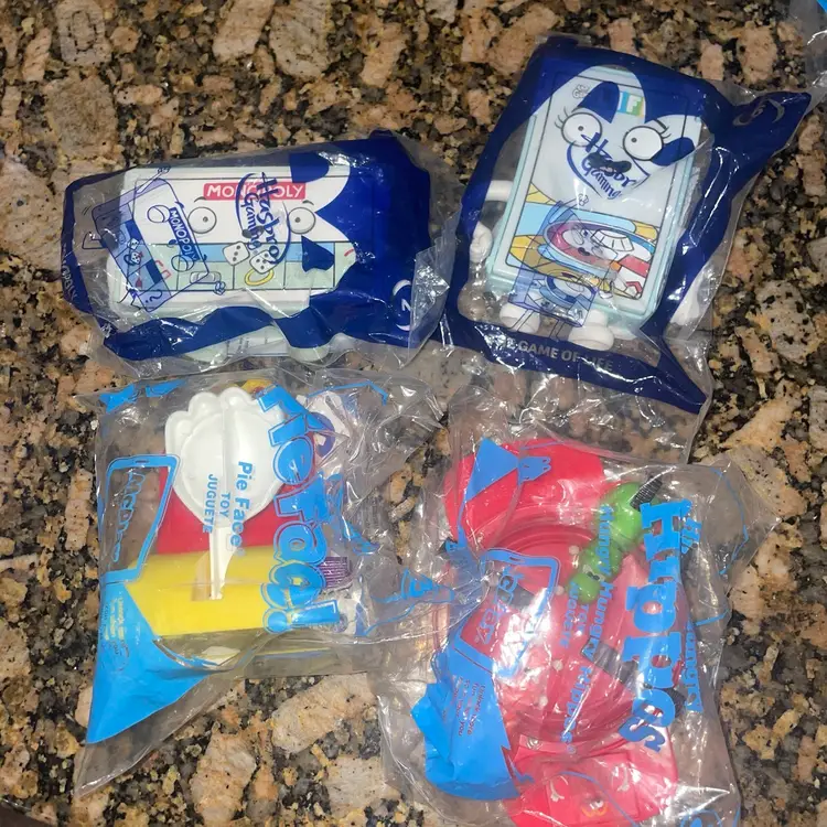 Lot Of 12 McDonald’s Happy Meal Hasbro Gaming Toys Mint In Packages