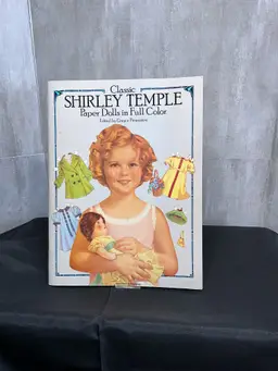 Classic Shirley Temple Paper Doll in Full Color by Grayce Piemontesi