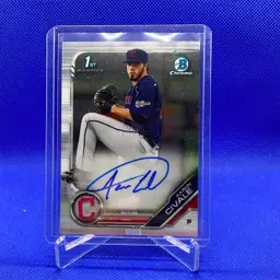 2019 Bowman Chrome Prospects Aaron Civale Auto