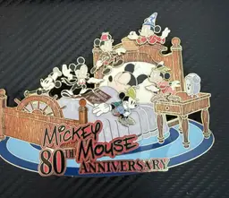 Mickey Mouse 80th Anniversary LE 750 Disney Pin SUPER JUMBO