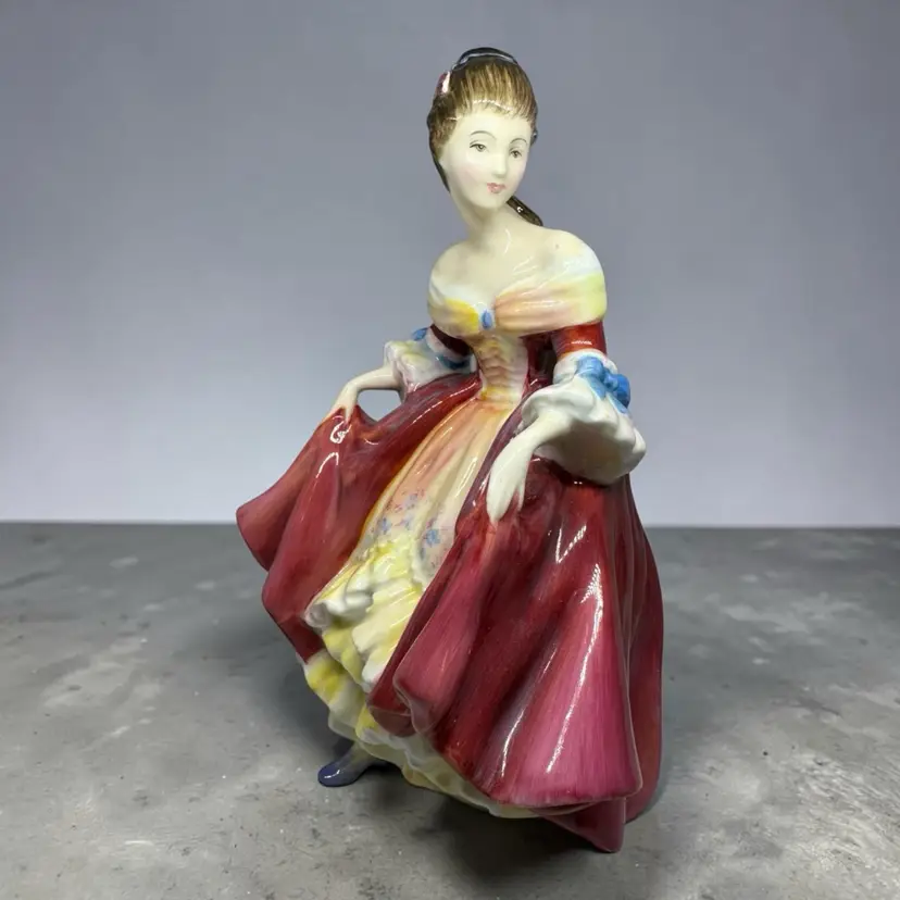 Royal Doulton Southern Belle Figurine 7.5" Bone China 1957 Peggy Davies HN 2229
