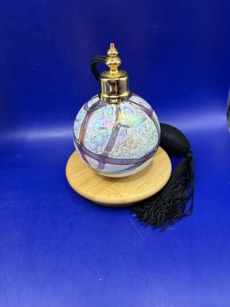 Irice Iridescent Perfume Bottle With Atomizer