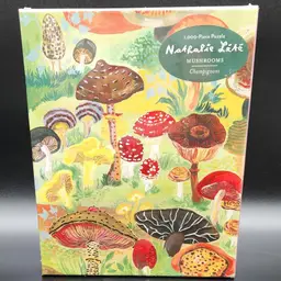 Artisan Nathalie Lete 1000 pc Mushroom Puzzle 19x12