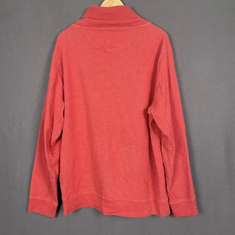 Pendleton Surf Pullover Sweatshirt Men L Brick Red Cozy Soft Athleisure Nomadic 809