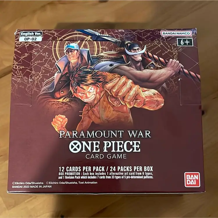 One Piece Paramount War Booster Box