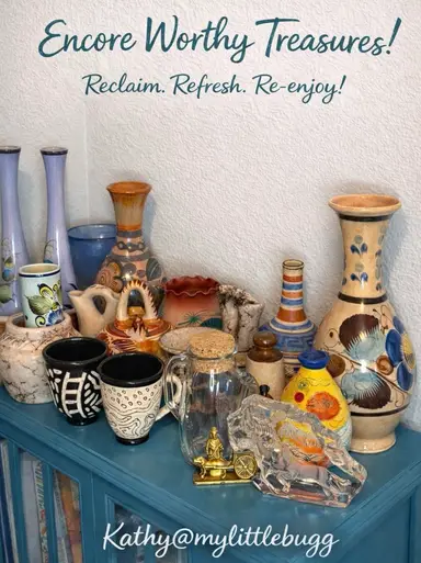 Little Glass n Little Southwestern Pottery