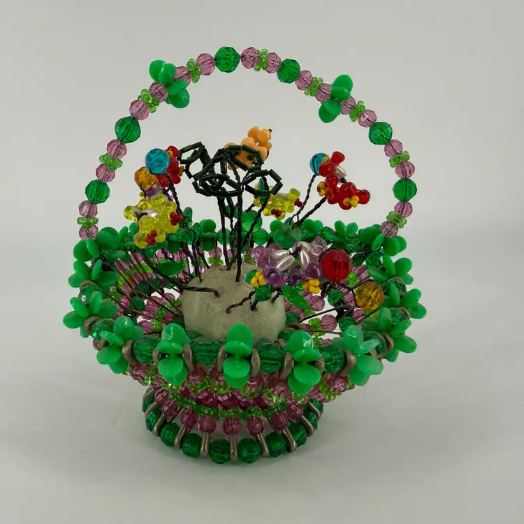 Safety Pin Needed Basket Bouquet