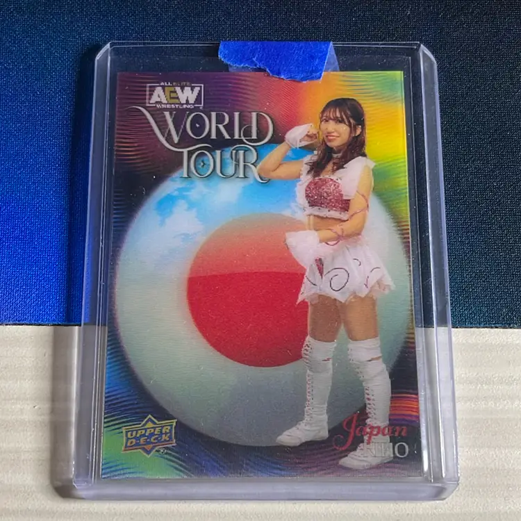  2023 Upper Deck AEW World Tour RIHO Lenticular Card