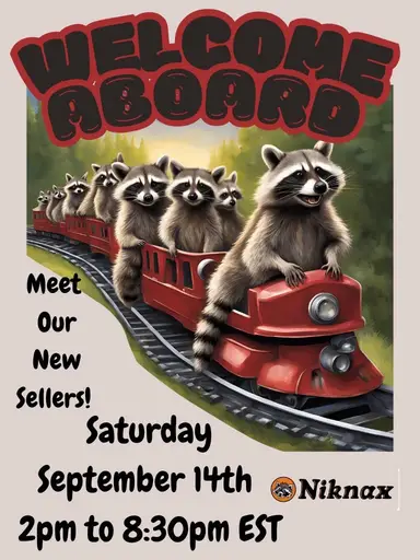 Hey Y’all!! It’s my 1st NN Live..Newbie Train 🦝🚂