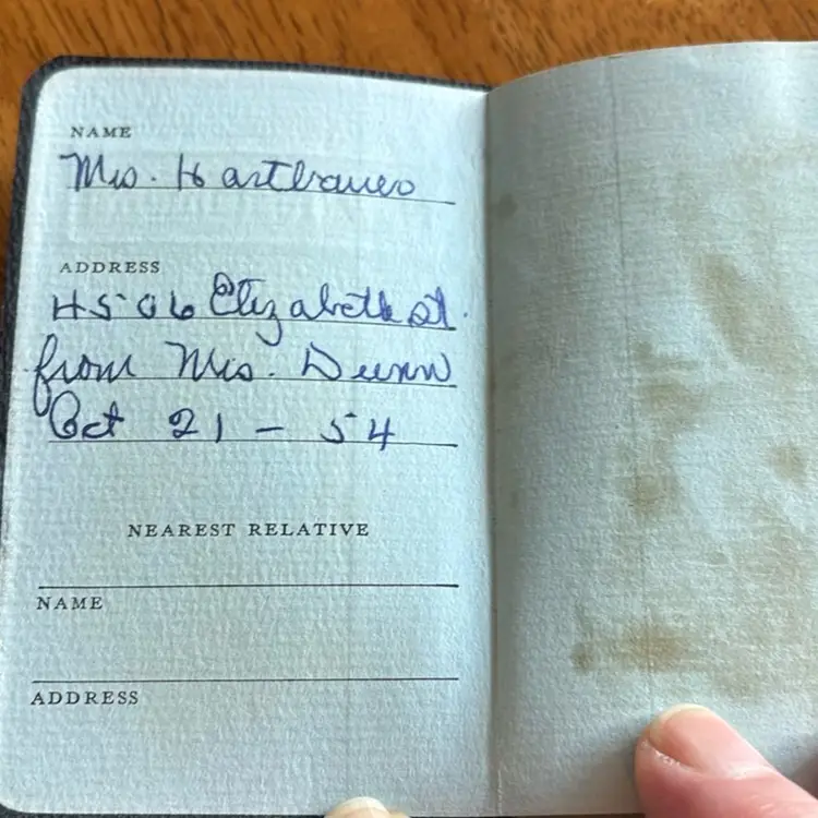 Vintage 1954 Pocket Bible