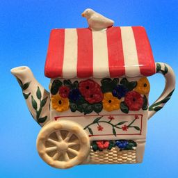Pfaultzgraff Hand Painted Boutique Ceramic Teapot