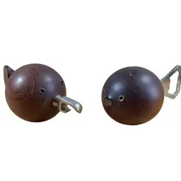 008. MCM Danish Teakwood Fish Bottle Openers 3.5”