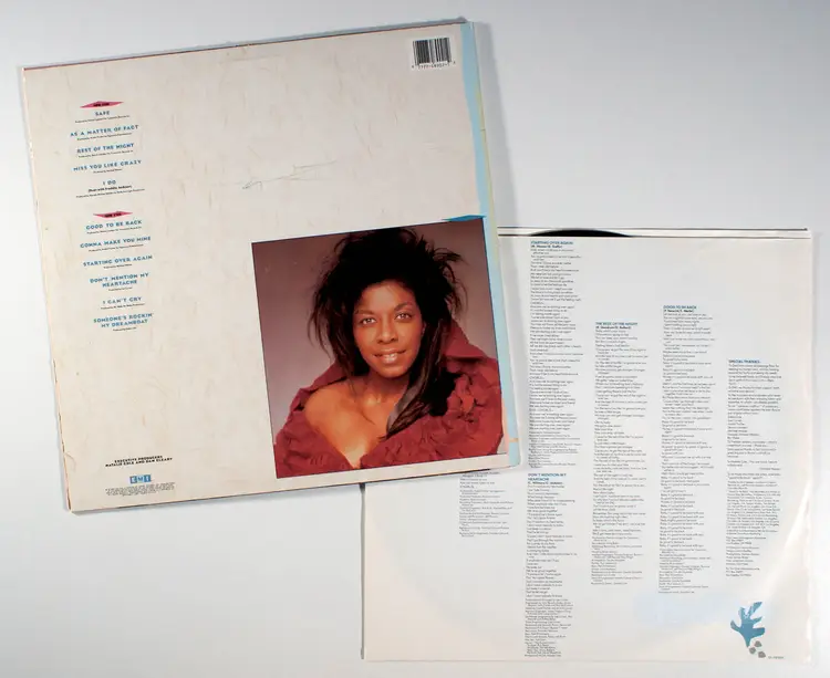 Natalie Cole - Good to Be Back (1989) Vinyl LP • Miss You Like Crazy