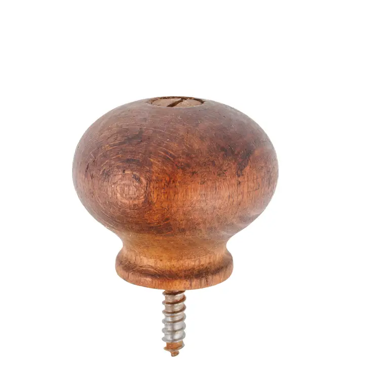 Stanley Transitional Plane Front Beech Knob & Screw 1.46" Tall