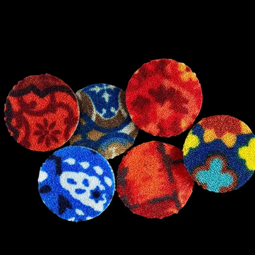 Bigelow Carpet Coasters (6 Pc)